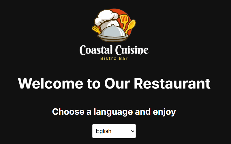 Restaurant Website