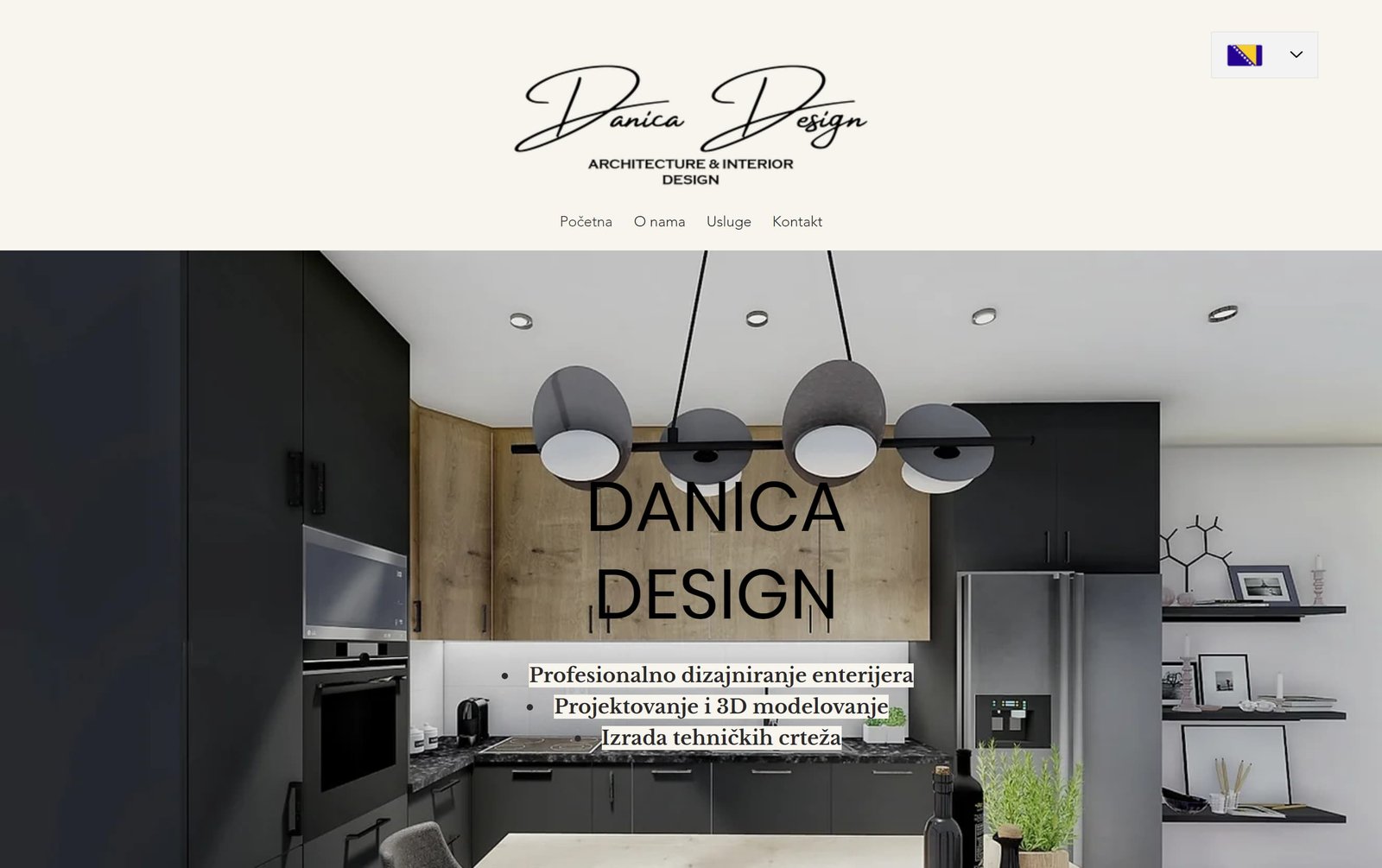 Danica Design Studio Website