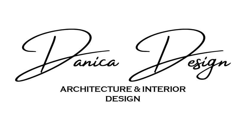 danica design, interior design company logo